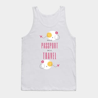 Wanderlust Travel Lover Vacation Tank Top